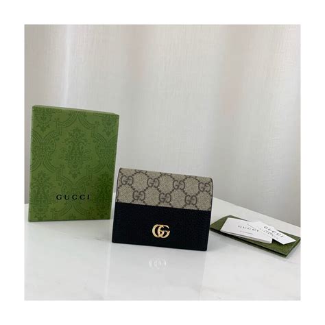 card case gucci|gucci marmont card case wallet.